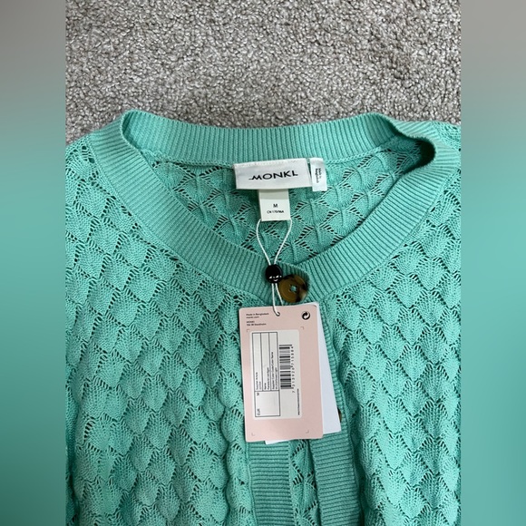 Brand new mint color cardigan - Picture 3 of 4